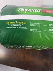 Vintage 2008 Depend Super Plus Absorb. Underwear 18 Count Unisex size S/M