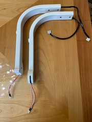 Acorn Stairlift 130 Genuine Replacement Chair Seat Arm Rest Bars with Bolts