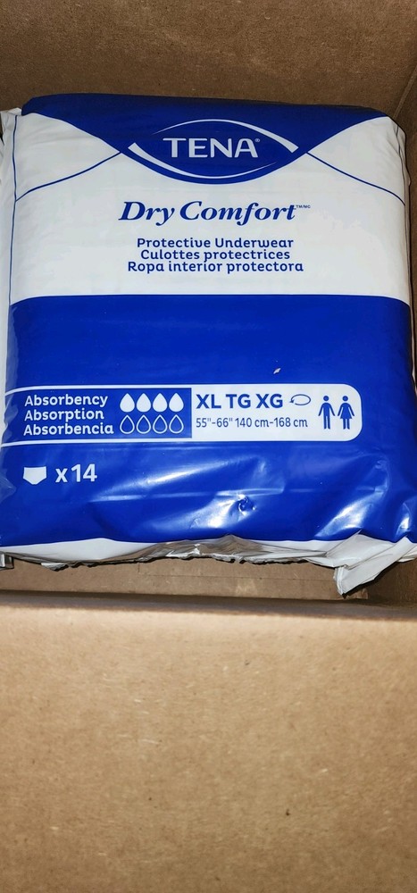 Tena Disposable Underwear 14 Count 8 Packages Adult Diapers