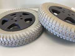 14″x3″ 3.00-8 Drive Wheels for Invacare TDX SP & Storm Series Wheelchairs #L188