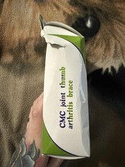 Mars Wellness CMC Joint Thumb Arthritis Brace For Small Right Hand