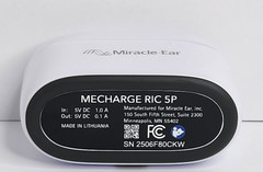 Miracle Ear MECharge RIC 5P Charger Case For M.E Hearing Aids