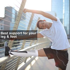 1~2 Pairs Compression Socks Stockings Womens Mens Knee High Medical 20-30 mmHG