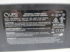 UPG 24-Volt 8A 3-Stage Sealed Lead Acid Charger for Power Chair 24BC8000T-4