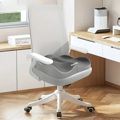 1pc Memory Foam Seat Cushion 3D Ergonomic Support for Car & Office