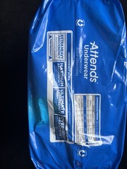 Attends Incontinence Pants Extra Heavy Absorbency L 44-58in White 18ct