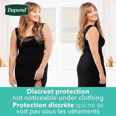 Depend FIT-Flex Women Incontinence Underwear, Max Absorbency, S/M/L/XL/2XL