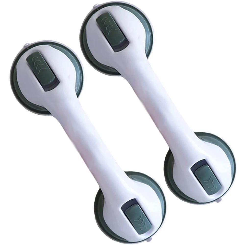 2Pack Shower Grab Bar 12″ Showers Suction Bar Handle Bathroom Safety Grip Handle