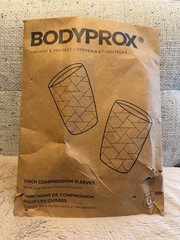 BODYPROX Thigh Compression Sleeve(1 Pair), Hamstring Compression – Small