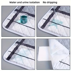 Washable Underpad Reusable Waterproof Bed Pad Incontinence Pet Training Mat