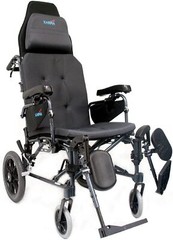 Karman Healthcare MVP502-18 Ergonomic V-Seat Reclining Wheelchair, Diamond…