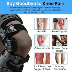 Men & Women OA Unloader Knee Brace, Medial Arthritis Pain & Osteoarthritis Of…