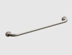 ASI 10-3701-42 Straight Smooth 42 in. W 1-1/4 in. O.D. with Snap Flange Grab Bar