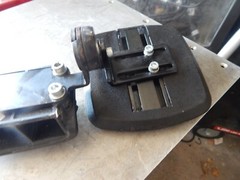 Permobil Power Wheelchair Leg Calf Support Assembly Brackets ASSEMBLY