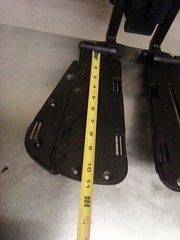 Quantum Edge 2. 0Powerchair Powered Footrest Assembly W Calf Pads & Footrest ML1