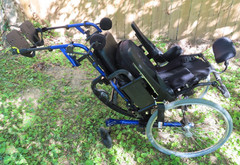 Quickie Iris Tilt-In-Space Wheelchair with Jay J3