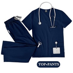 Unisex Medical Scrubs Set for Men & Women – Nurse, Doctor, Lab Wear