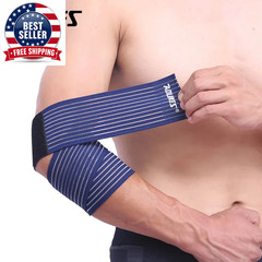 1PC 40-180CM Elastic Bandage Compression Knee Support Sports Strap Knee Protecto