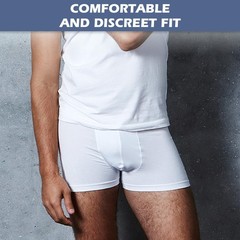 2PCS Reusable Incontinence Pads For Men Washable Absorbent Leakproof Guards