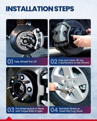 KAX 5×108 20mm Hub Centric Wheel Spacers 5 Lug for Ford Focus Fusion Escape