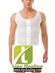 Mens Compression Post Surgical Vest Top Quality Made in the USA and Ships USA