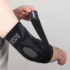Caspe 2-Pack Elbow Sleeve Brace Wrap Adjustable Support Arm Arthritis Tendonitis