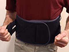 Compression Back Brace – Medi Lumbamed Action -Low- Adjustable Back Support -NIB
