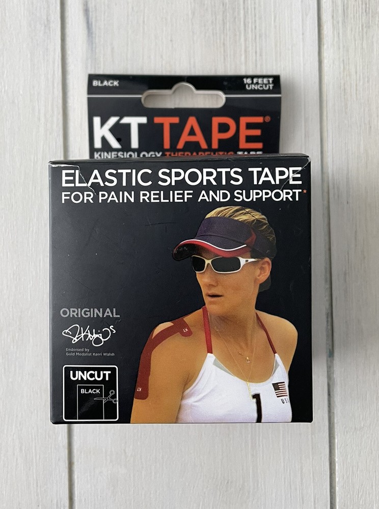 KT Tape Cotton 16 Feet Uncut Kinesiology Therapeutic Elastic Sports Tape Roll A6