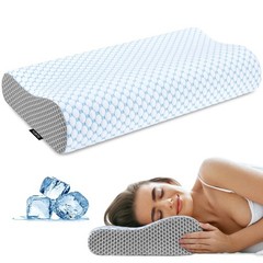 Cervical Pillow for Neck Pain Relief – Ergonomic Memory Foam Pillow
