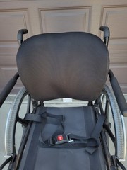 MINT UPGRADED- QUICKIE QXI folding WHEELCHAIR 18″ X 20″ Used 18″x20″ Transit