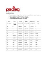 Pedag Relax 128 orthotic insole, leather, over pronation and flat feet support
