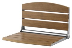 Uimoso Foldable Shower Seat Wall Mounted Folding Shower Bench 400LBS Capacity