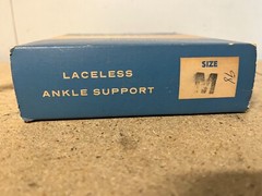 Vintage Converse All Star Medium Laceless Ankle Support Made In USA C69