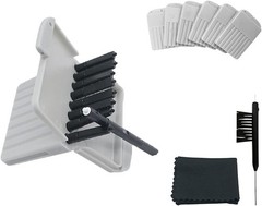 Essential Wax Guard Filters and Brush for Phonak, Unitron, Widex Users – 6 Packs