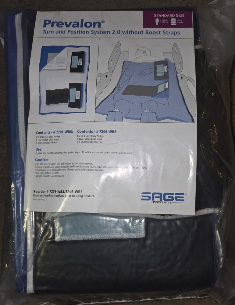 SAGE Prevalon Turn and Position TAP System 2.0 Body Wedges Standard Adult Size