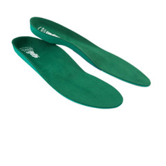 Vasyli Custom Full Length Insoles Green X-Large Heel Grid Reduces Slippage Soft