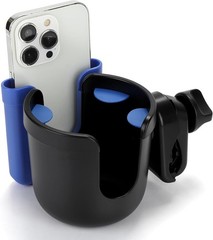 2-in-1 Wheelchair & Walker Cup Holder with Phone Holder – Universal Fit