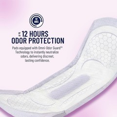 Prevail Bladder Control Pads, 4 Drop, Moderate Absorbency, Long