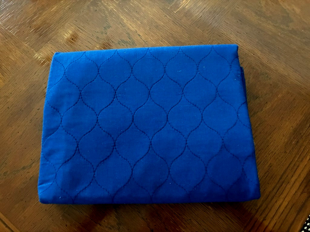 Washable Waterproof Underpad 34×36 Inch Cotton Quilted Reusable Bed Pad One Pad