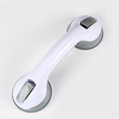 US 1-2 Pcs Bath Safety Handle Suction Cup Handrail Grab Grip Tub Shower Bar Rail