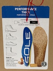 Sole Premium Custom insert/Orthotics Mens 13.5/14 Womens 15.5/16 New