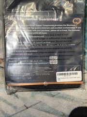 Genuine and Copper Compression Arch Support New Sealed 1 Pair Black Works Well