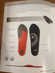 Vasyli Signature Series Trevor Prior Sports Low Profile Orthotic KIDS 2-4.5