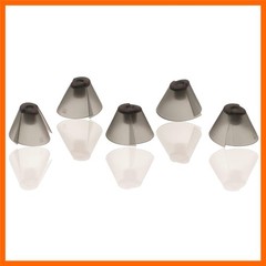 GN Resound Sure Fit Hearing Aid Standard Receiver Tulip Domes Dark Gray Split…
