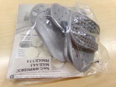 Walk Fit Platinum INSERTS ONLY Massage Med & High Size C Male 6-6.5 Female 7-7.5