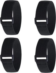 4 Pcs Boot Straps for Pants, Elastic Boot Bands, Thigh Band Leg Straps Safety Be
