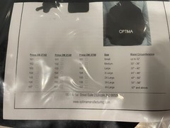 OM-3750-104 Lumbar Support XL Waist Back Brace NEW! FREE SHIPPING!