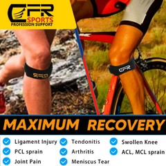 Knee Brace Support Patella Stabilizer Strap Arthritis Running Tendon Pain Relief
