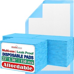 Chucks Pads [150-Pads] Underpads 23×36 Bed & Pee Pads | Puppy Pads | Chux Pads