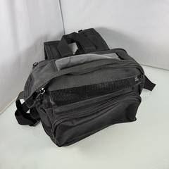 O2Totes Rhythm P2 Black Backpack Travel Bag with Padded Straps & Accessory Space